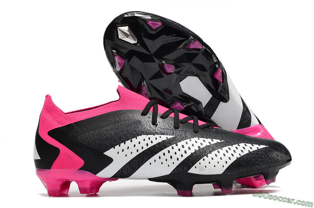 Adidas Predator Accuracy.1 FG Firm Ground Soccer Cleats - Black/Pink/White 1