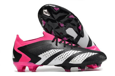 Adidas Predator Accuracy.1 FG Firm Ground Soccer Cleats - Black/Pink/White