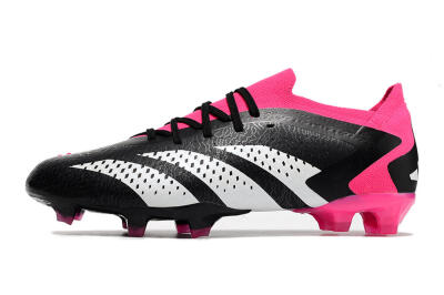 Adidas Predator Accuracy.1 FG Firm Ground Soccer Cleats - Black/Pink/White