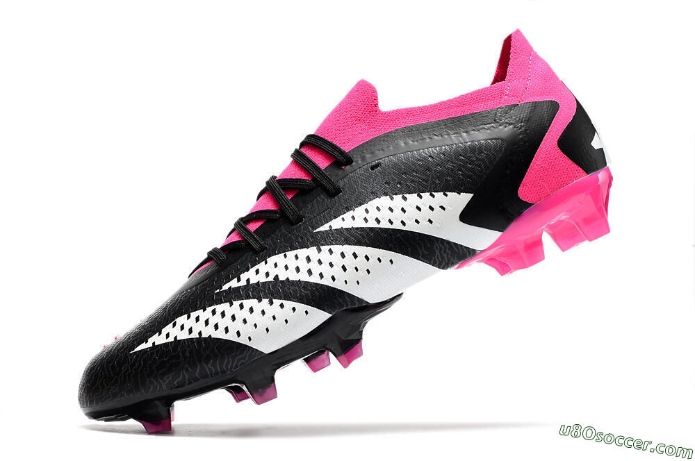 Adidas Predator Accuracy.1 FG Firm Ground Soccer Cleats - Black/Pink/White 4
