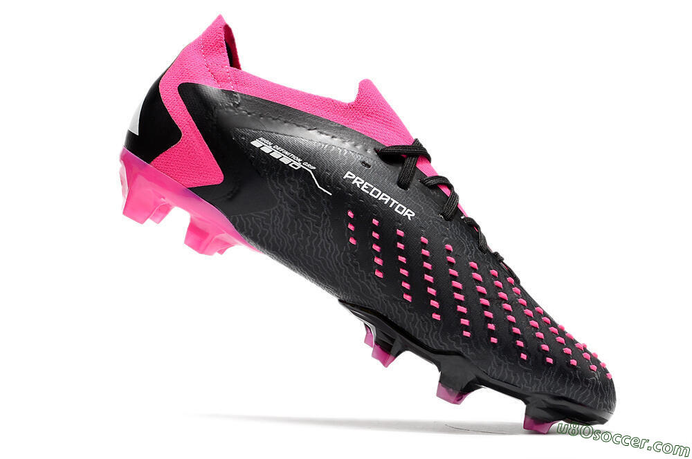 Adidas Predator Accuracy.1 FG Firm Ground Soccer Cleats - Black/Pink/White 5