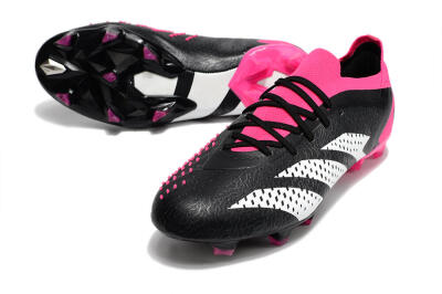 Adidas Predator Accuracy.1 FG Firm Ground Soccer Cleats - Black/Pink/White