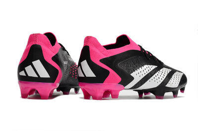 Adidas Predator Accuracy.1 FG Firm Ground Soccer Cleats - Black/Pink/White