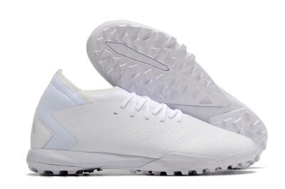 Adidas Predator Accuracy.3 TF Artificial Turf Soccer Shoes - White/White