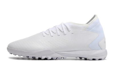 Adidas Predator Accuracy.3 TF Artificial Turf Soccer Shoes - White/White