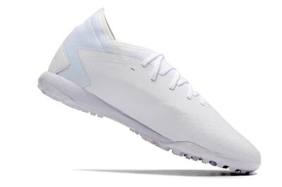 Adidas Predator Accuracy.3 TF Artificial Turf Soccer Shoes - White/White