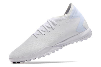 Adidas Predator Accuracy.3 TF Artificial Turf Soccer Shoes - White/White