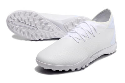 Adidas Predator Accuracy.3 TF Artificial Turf Soccer Shoes - White/White