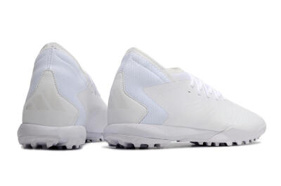 Adidas Predator Accuracy.3 TF Artificial Turf Soccer Shoes - White/White