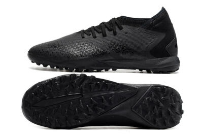 Adidas Predator Accuracy.3 TF Artificial Turf Soccer Shoes - Black/Black