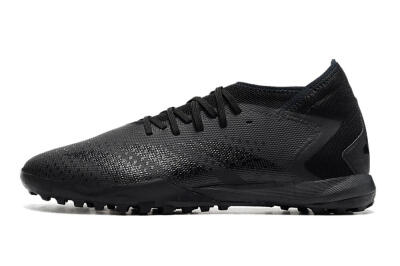 Adidas Predator Accuracy.3 TF Artificial Turf Soccer Shoes - Black/Black