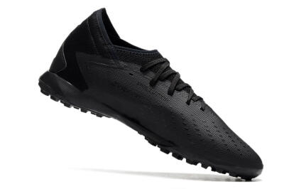 Adidas Predator Accuracy.3 TF Artificial Turf Soccer Shoes - Black/Black