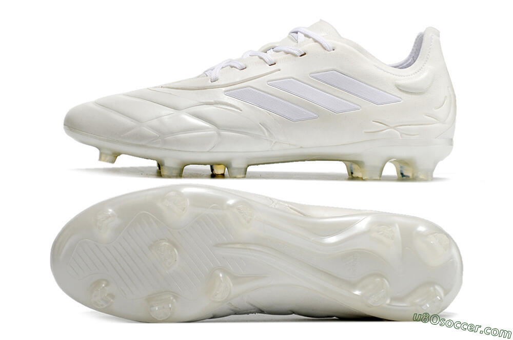 Adidas Copa Pure.1 FG Firm Ground Soccer Cleats - White/White 0