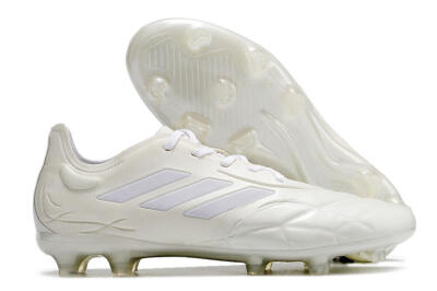 Adidas Copa Pure.1 FG Firm Ground Soccer Cleats - White/White