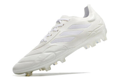 Adidas Copa Pure.1 FG Firm Ground Soccer Cleats - White/White