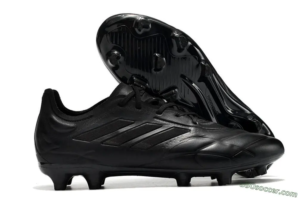Black FG Soccer Cleats - Copa Pure.1: The Ultimate Choice for Firm
