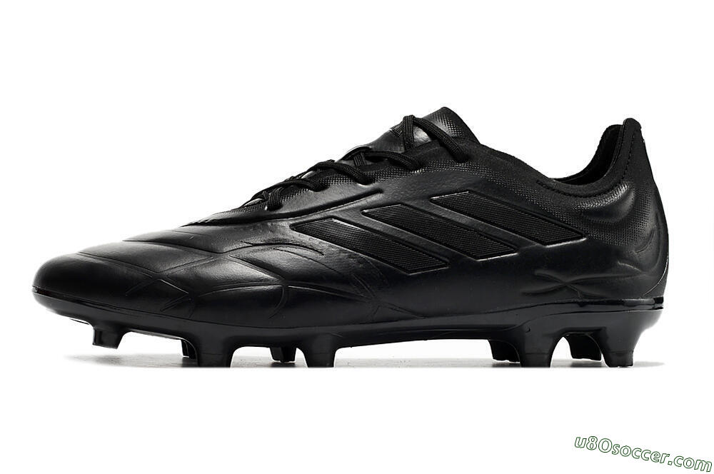 Adidas Copa Pure.1 FG Firm Ground Soccer Cleats - Black/Black 2