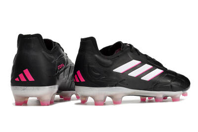 Adidas Copa Pure.1 FG Firm Ground Soccer Cleats - Black/White/Pink