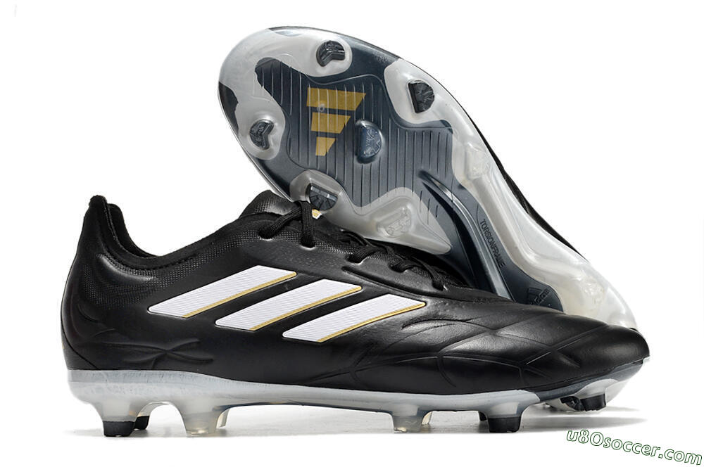 Adidas Copa Pure.1 FG Firm Ground Soccer Cleats - Black/White 1