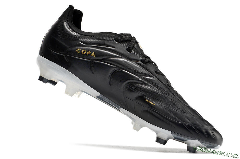 Adidas Copa Pure.1 FG Firm Ground Soccer Cleats - Black/White 4