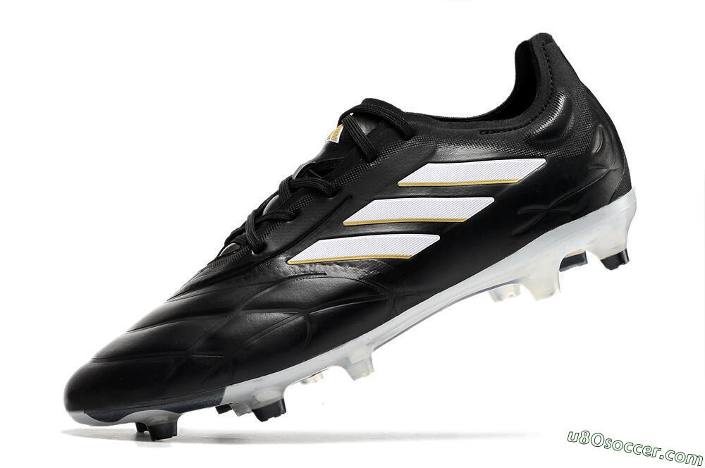 Adidas Copa Pure.1 FG Firm Ground Soccer Cleats - Black/White 5