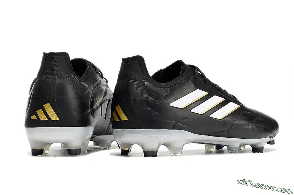 Black and White FG Soccer Cleats - Get the Best Performance with