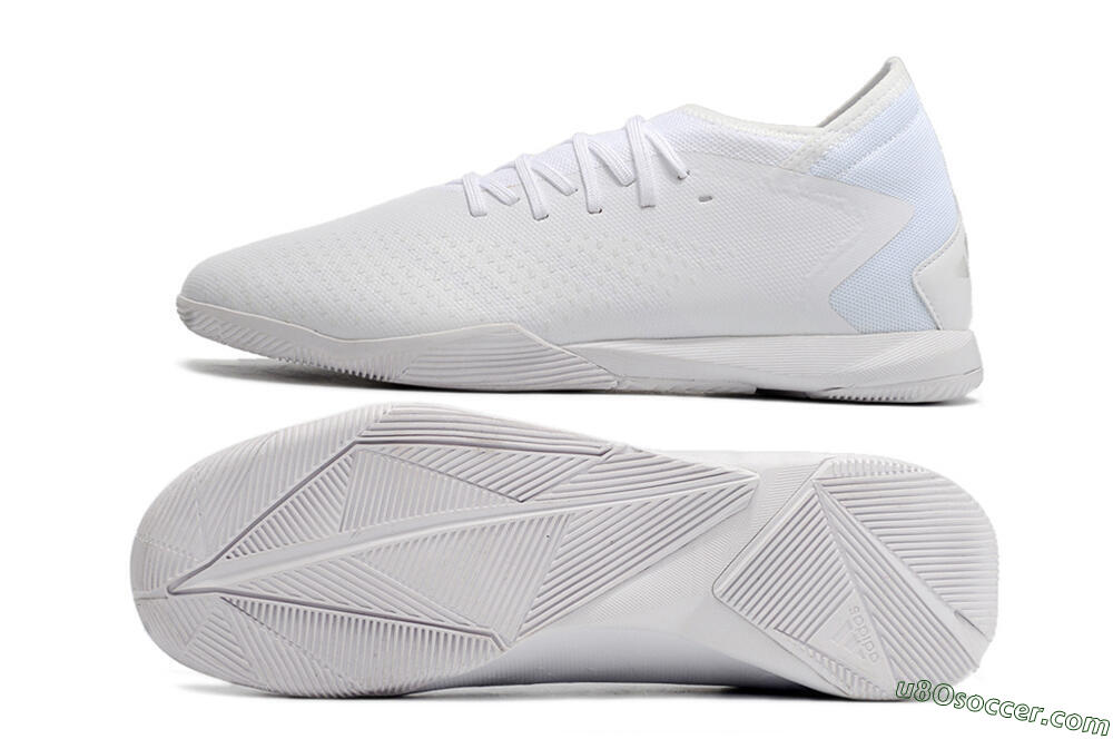 Adidas Predator Accuracy.3 IC Futsal/Indoor Soccer Shoes - White/White 0