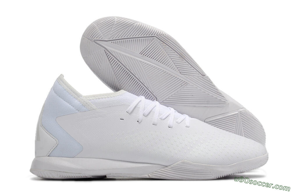 Adidas Predator Accuracy.3 IC Futsal/Indoor Soccer Shoes - White/White 1
