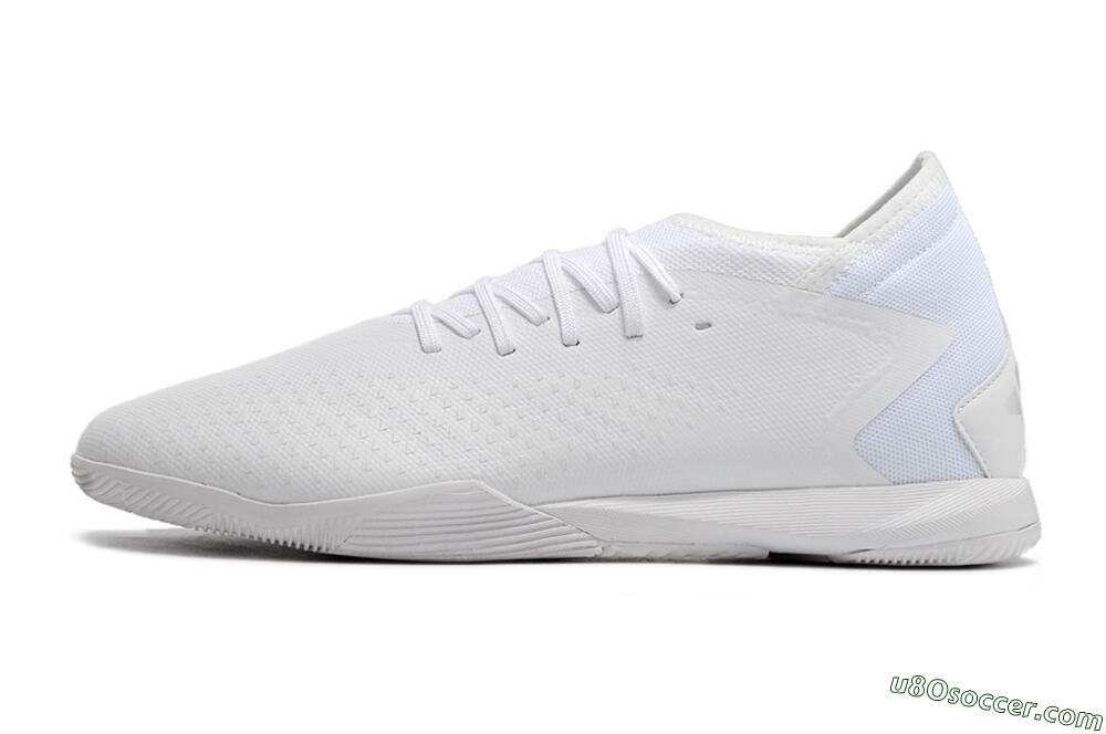 Adidas Predator Accuracy.3 IC Futsal/Indoor Soccer Shoes - White/White 2