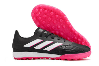 Adidas Copa Pure.3 TF Artificial Turf Soccer Shoes - Black/Pink/White