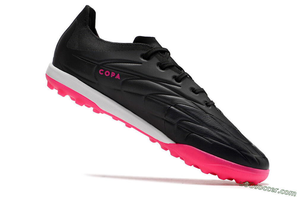 Adidas Copa Pure.3 TF Artificial Turf Soccer Shoes - Black/Pink/White 4