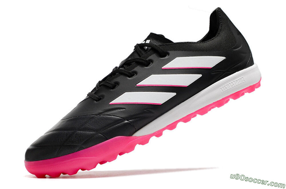 Adidas Copa Pure.3 TF Artificial Turf Soccer Shoes - Black/Pink/White 5