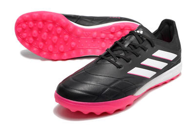 Adidas Copa Pure.3 TF Artificial Turf Soccer Shoes - Black/Pink/White