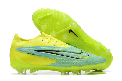 Nike Phantom GX Elite FG Firm Ground Soccer Cleats - Green/Blue/Black