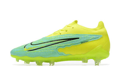 Nike Phantom GX Elite FG Firm Ground Soccer Cleats - Green/Blue/Black