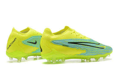 Nike Phantom GX Elite FG Firm Ground Soccer Cleats - Green/Blue/Black