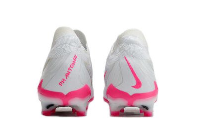 Nike Phantom GX Elite FG Firm Ground Soccer Cleats - White/Pink/Black