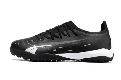 Puma Ultra Ultimate TF Artificial Turf Soccer Shoes - Black/White