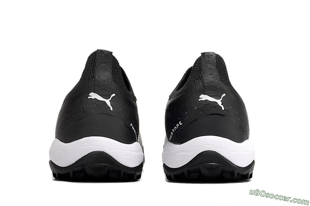 Puma Ultra Ultimate TF Artificial Turf Soccer Shoes - Black/White 6