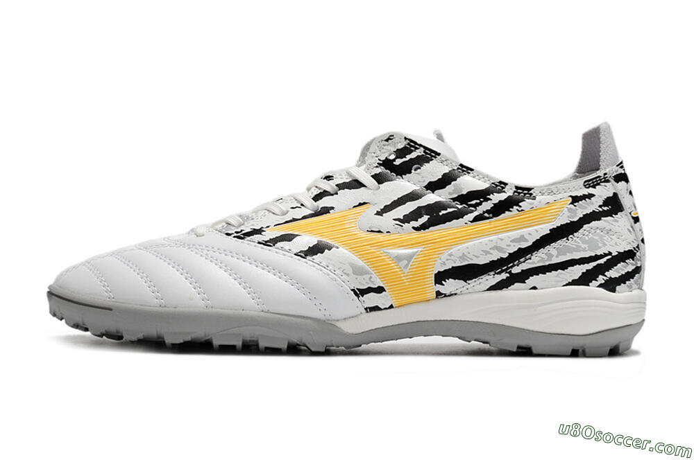 Mizuno Morelia Neo 3 Pro TF Artificial Turf Soccer Shoes - White/Camo 2
