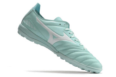 Mizuno Morelia Neo 3 Pro TF Artificial Turf Soccer Shoes - Blue/White