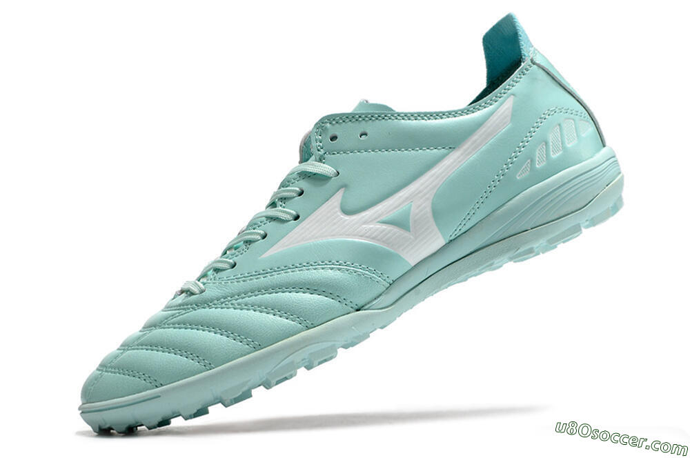 Mizuno Morelia Neo 3 Pro TF Artificial Turf Soccer Shoes - Blue/White 8