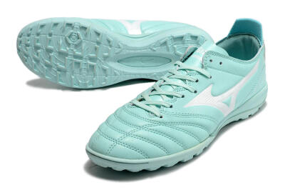Mizuno Morelia Neo 3 Pro TF Artificial Turf Soccer Shoes - Blue/White
