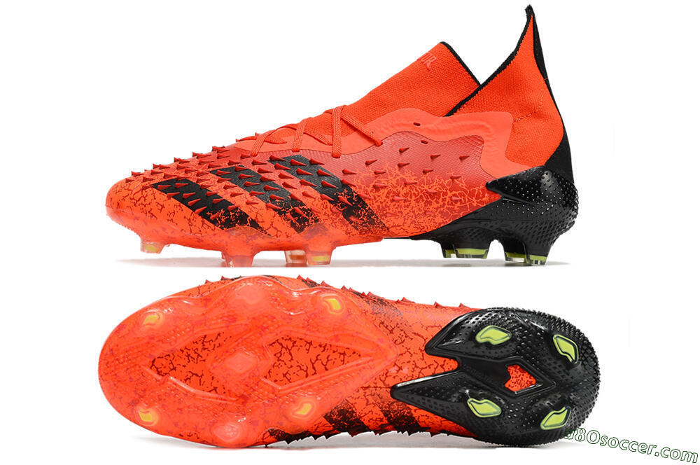 Adidas Predator Freak.1 FG Firm Ground Soccer Cleats - Red/Black 0