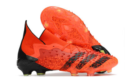 Adidas Predator Freak.1 FG Firm Ground Soccer Cleats - Red/Black