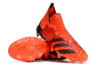 Adidas Predator Freak.1 FG Firm Ground Soccer Cleats - Red/Black