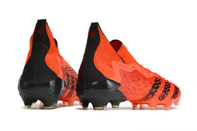 Adidas Predator Freak.1 FG Firm Ground Soccer Cleats - Red/Black