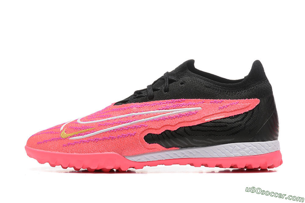 Nike Phantom GX Elite TF Artificial Turf Soccer Shoes - Red/Black/White 2