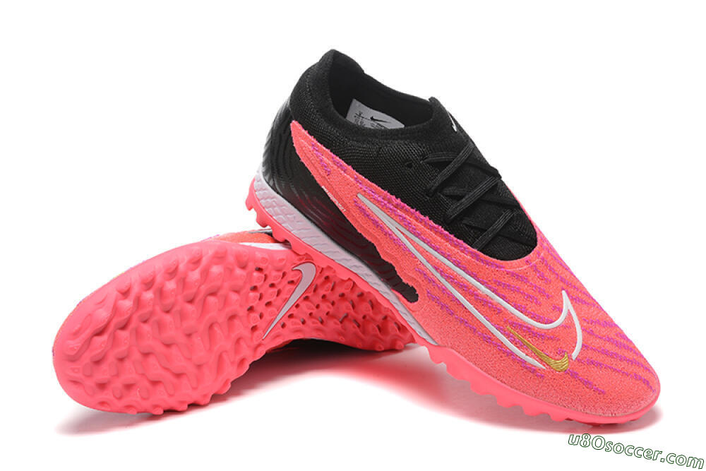 Nike Phantom GX Elite TF Artificial Turf Soccer Shoes - Red/Black/White 4