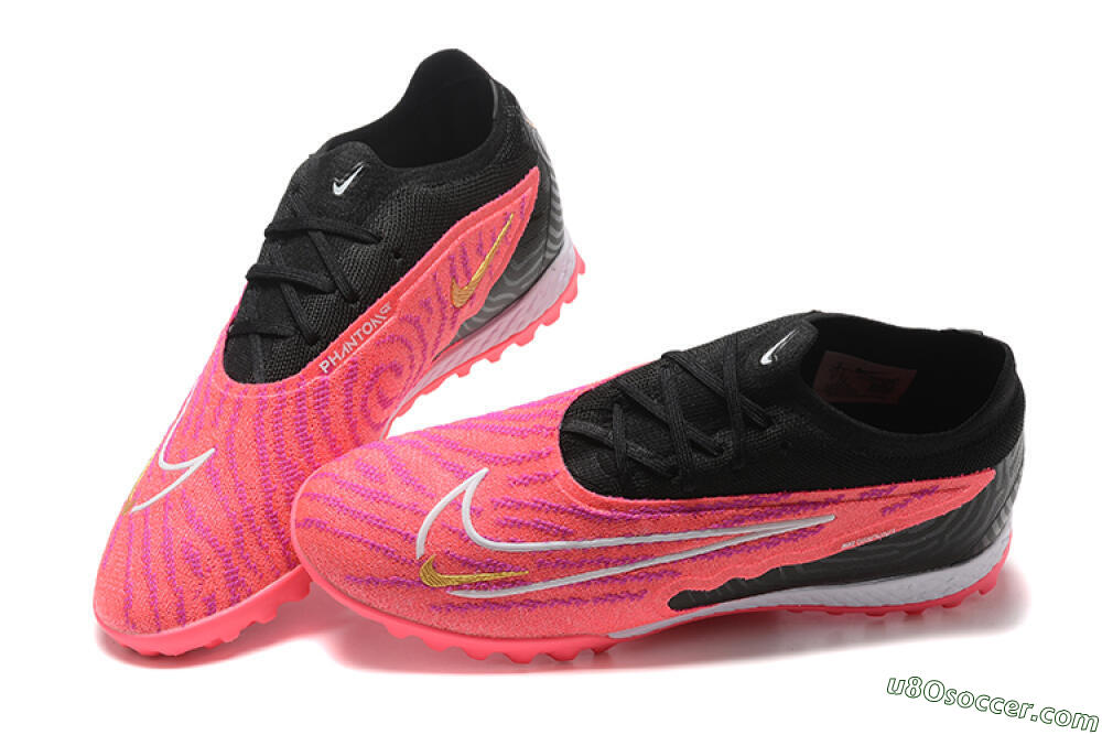 Nike Phantom GX Elite TF Artificial Turf Soccer Shoes - Red/Black/White 6